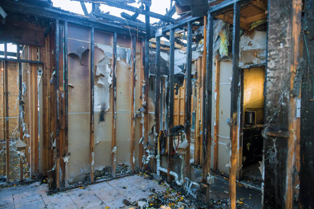 Professional Fire Damage Repair technician working in New Market, MD